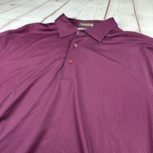 Peter Millar Summer Comfort Polo Shirt Sz Large